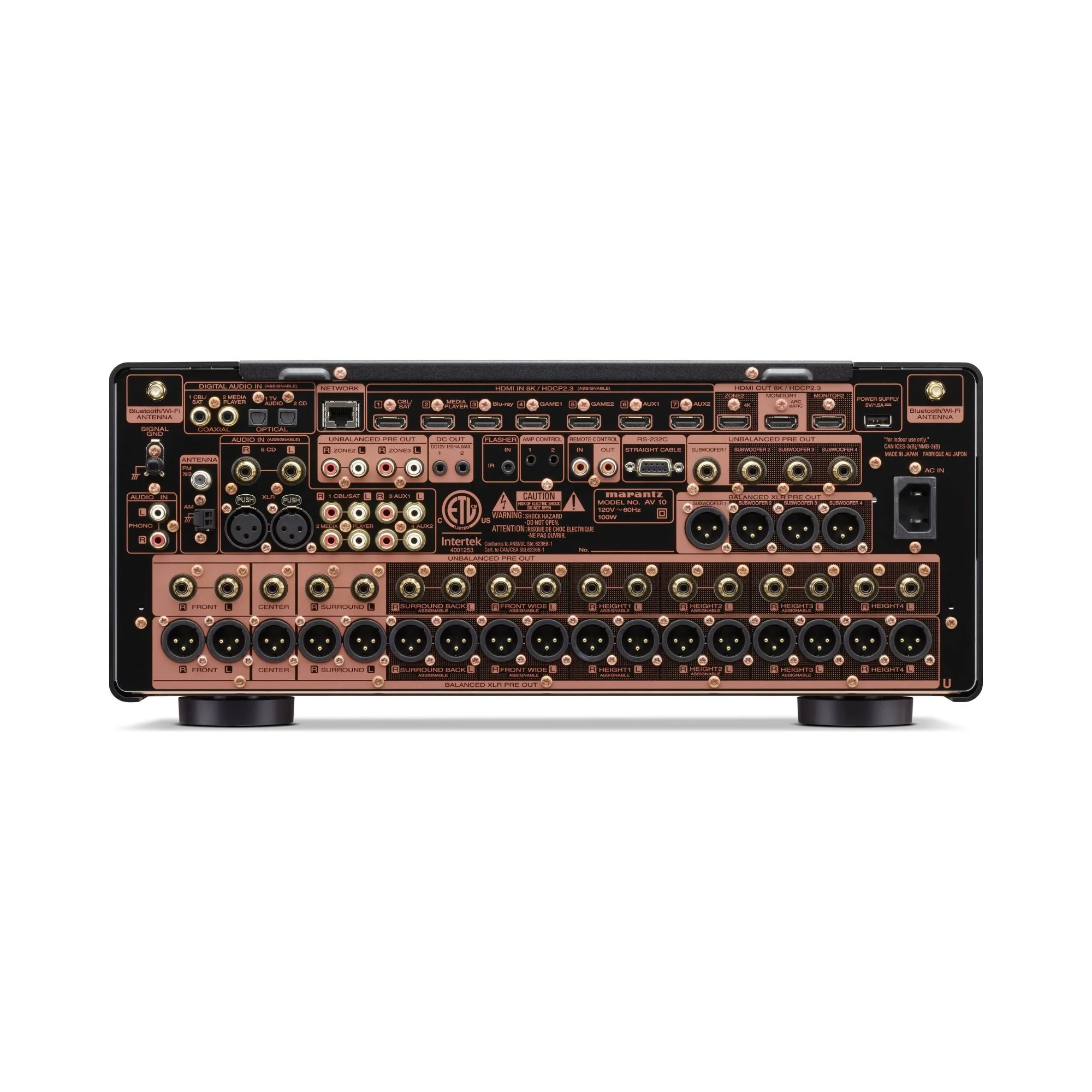 Marantz AV 10 Reference 15.4 Channel AV Processor / Preamplifier - Image 5