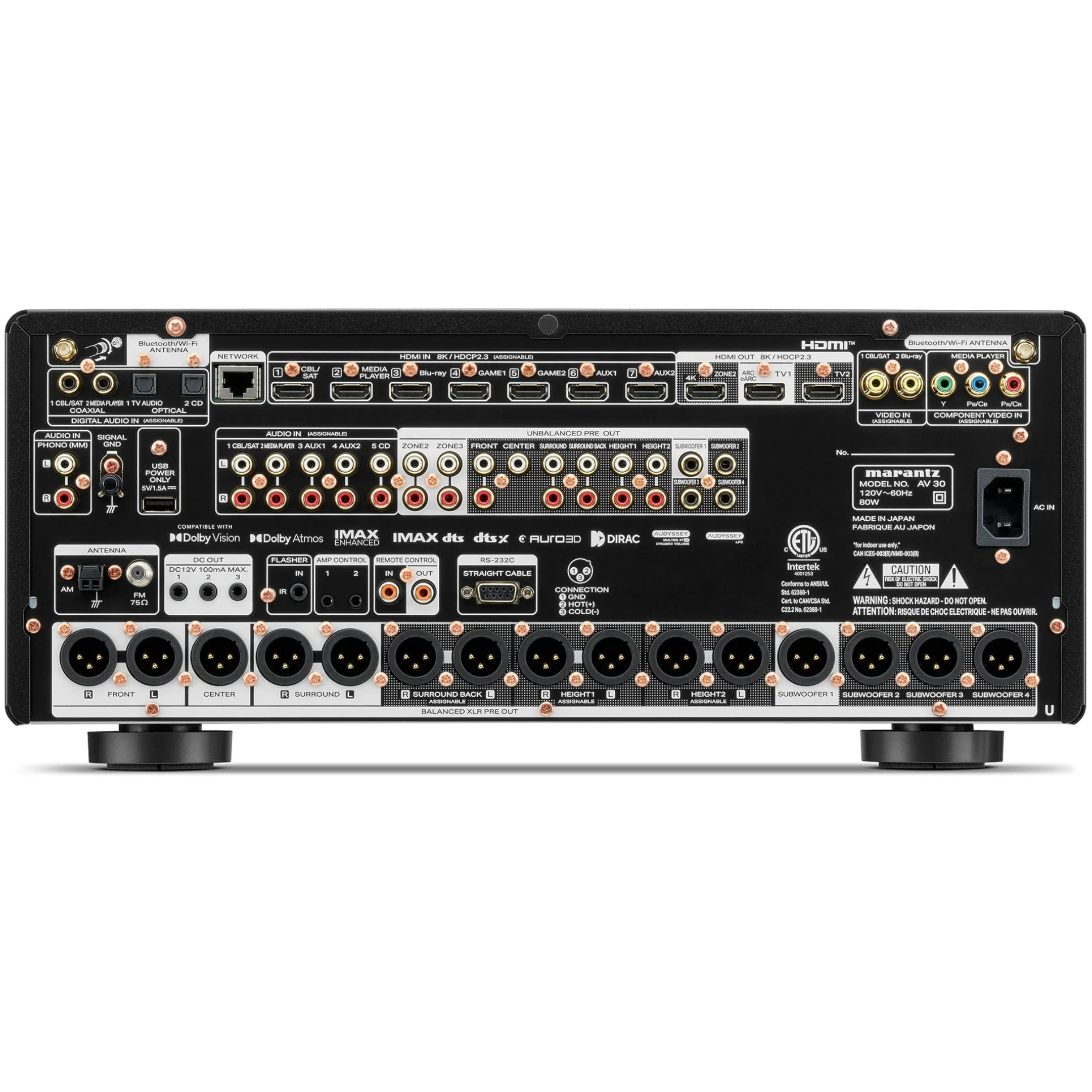 Marantz AV 30 Reference 11.4 Channel AV Preamplifier / Processor - Image 2