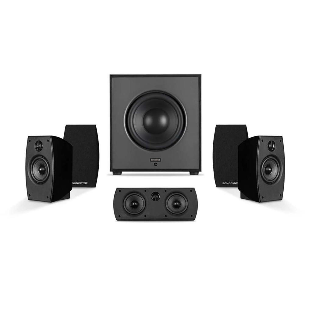 Sonodyne Micro HTS 1 5.1 Channel Home Theatre Speaker System (SET ...